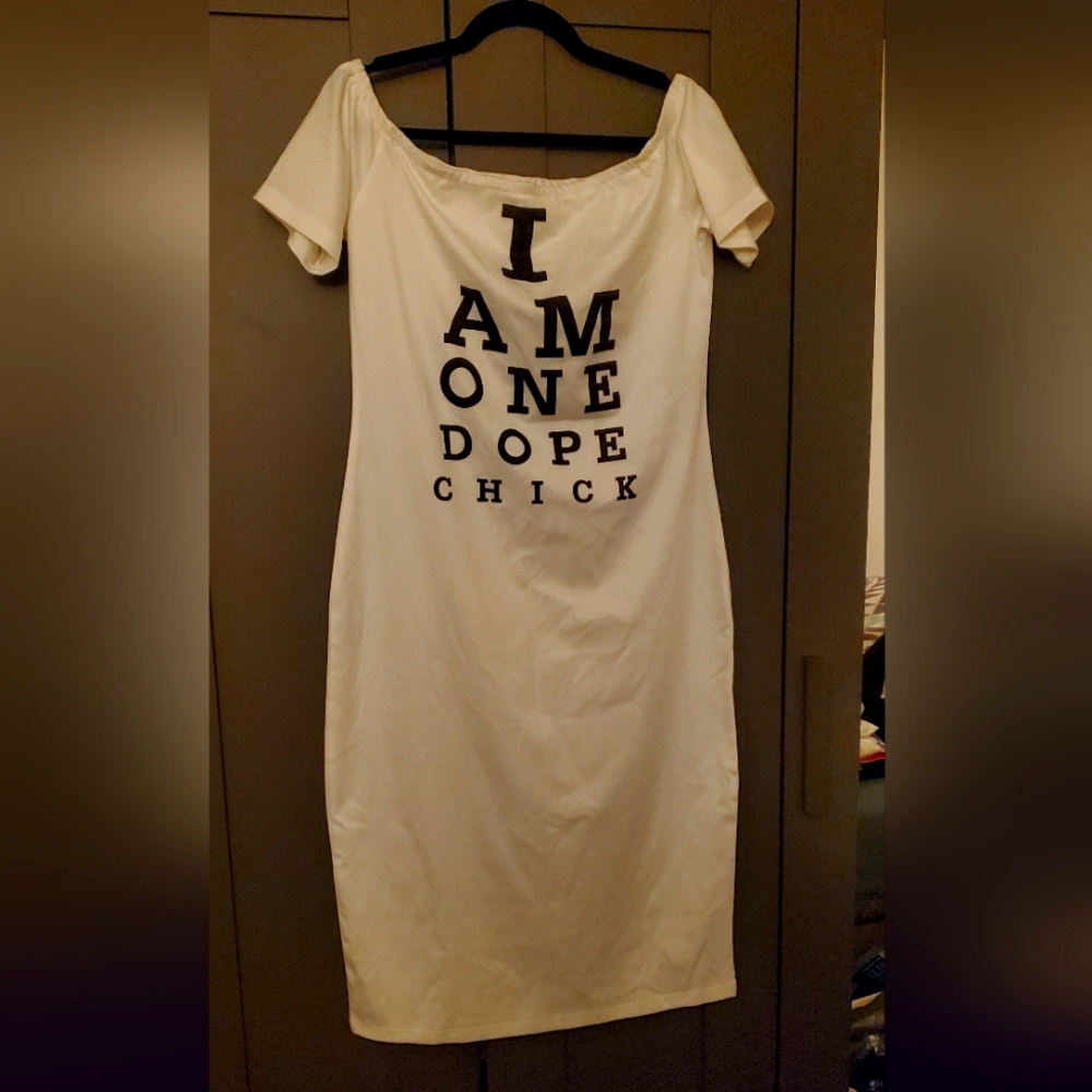 Off shoulder dress